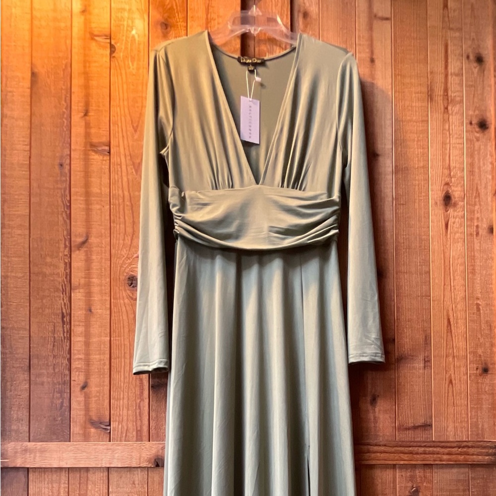 Baltic Born Sage Green Maxi Dress - Picture 4 of 6